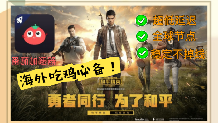 国外怎么玩和平精英不卡教程